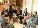 دیدار شهردار ممقان با مدیر کل محترم تامین اجتماعی استان