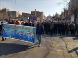حضور مردم شهید پرور و انقلابی بخش ممقان در یوم الله ۲۲ بهمن