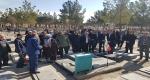 غبار روبی و عطر افشانی مزار شهدا به مناسبت چهل و پنجمین سالگرد پیروزی انقلاب اسلامی در ممقان  