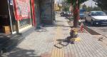  تداوم بی وقفه ساماندهی  پیاده رو ها  در ممقان 
